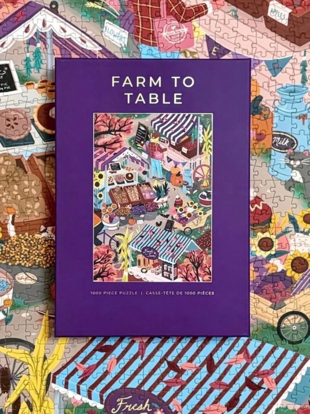 Hobbry Farm to Table 1000 Piece Jigsaw Puzzle
